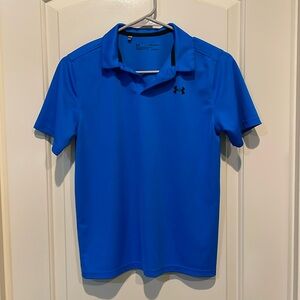 Under Armour Boy's Heat Gear Performance Polo, Size Youth Large